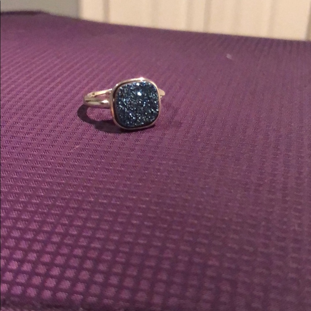 Druzy Quartz Ring - image 2